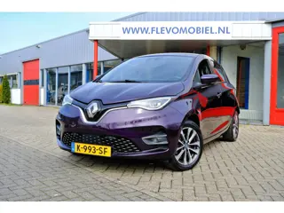 Renault ZOE R135 Intens 52 kWh (Huur Accu) Navi|1e Eig|Half Leder|Clima|Cam