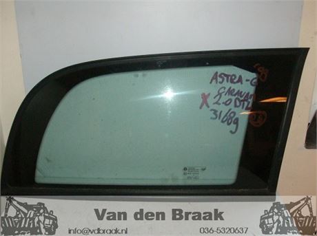 Opel Astra Caravan 1998-2004 Rechts achter zijraam