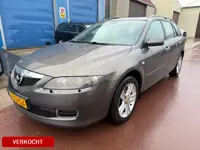 Mazda 6 Sportbreak 1.8i Touring - Fijne auto met een nieuwe APK NAP + Boekjes zijn aanwezig.