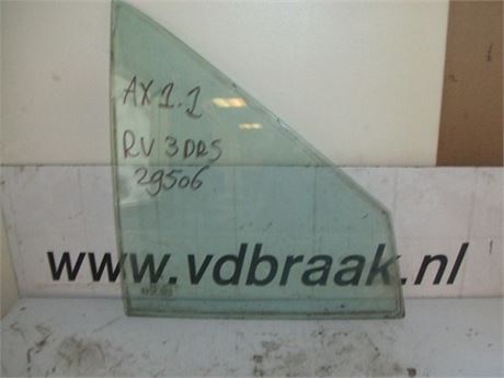 Citroen AX 3 drs 1987-1996 Driehoeksruit rechts voor