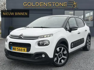 Citroen C3 1.2 PureTech S&S Shine Navi,Camera,Keyless,110pk,Clima,Cruise,Lm velgen,Pdc,Net beurt geh