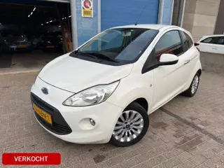 Ford Ka 1.2 Titanium X NAP 105.686km met koude airco Leuke en complete auto met boekjes. Geen import
