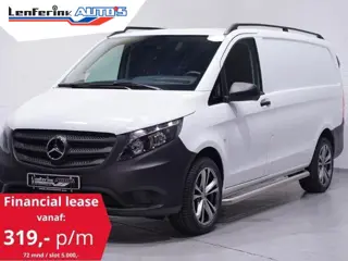 Mercedes-Benz Vito 114 CDI 136 pk Lang Airco, 18" LMV, Cruise Control Laadruimte Pakket, Dakrails, 3