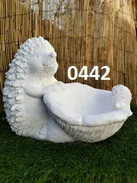 Egel met water/ planten bakje. nieuw nieuw model