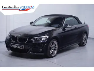 BMW 2-serie Cabrio 218d High Executive Leder Navi Camera Bi-Xenon PDC v+a Stoelverwarming