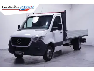 Mercedes-Benz Sprinter 515 CDI 150 pk Pick Up / Open Laadbak Dubbel Lucht Airco, Apple Carplay, Crui