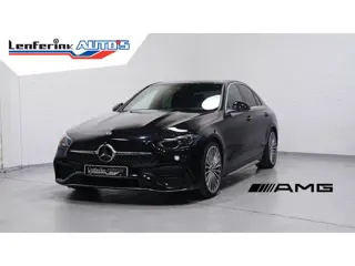 Mercedes-Benz C-klasse 180 AMG Line AMG-pakket ECC ACC DAB PDC v+a 1e eigenaar NAP apple-carplay dig