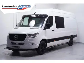 Mercedes-Benz Sprinter 315 CDI 150 pk L3H2 Dubbel Cabine Navi 360 Camera, AMG Grille, 18" LMV, Sideb