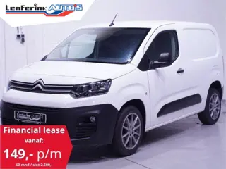 Citroen Berlingo 1.6 BlueHDI 100 pk L1 Airco, 17" LMV Cruise Control, Laadruimte Pakket, PDC achter,