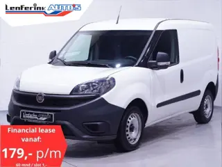 Fiat Doblo 1.3 Mjet 95 pk L1H1 Airco, 3-Zits, Bluetooth Laadruimte pakket