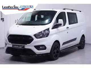 Ford Transit Custom 2.0 TDCI 130 pk Dubbel Cabine Edition 6-Zits Navi, Camera, 18" LMV, Raptor Grill