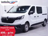 Renault Trafic 2.0 DCi 170 pk L2 Dubbel Cabine Aut. BPM vrij Navi 2x Schuifdeur, LED Koplampen, PDC 