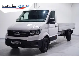 MAN TGE 2.0 TDI 140 pk L4 Pick Up / Open Laadbak Airco, Apple Carplay, Cruise Control, Geveerde Stoe