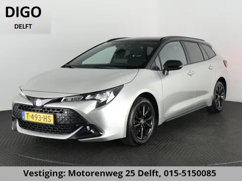 Toyota Corolla Touring Sports HYBRID 140 BI-TONE ACTIVE GARANTIE TOT 06-2033 NAVIGATIE . ACHTERUITRI