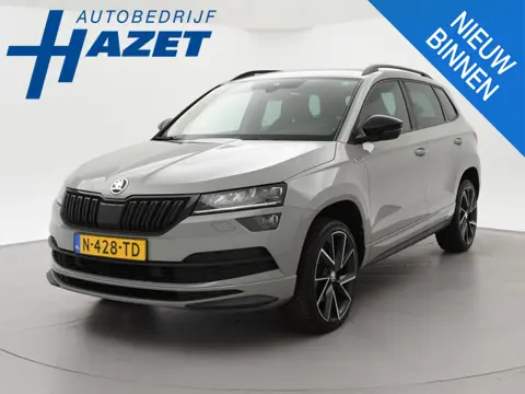 Skoda Karoq 1.5 TSI ACT 150 PK DSG SPORTLINE + CANTON AUDIO | STEEL GREY | CAMERA | 19 INCH | VIRTUA