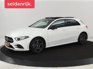 Mercedes-Benz A-klasse 250e AMG | Panoramadak | Stoelverwarming |  Carplay | Leder/Alcantara | Camer