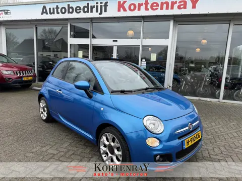 Fiat 500 C 1.2 Cabrio,Airco,Bluetooth,Pdc, Sport interieur, Enz!!