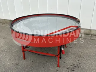 Draaitafel met RVS blad 150 cm