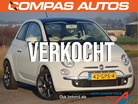 Fiat 500 1.4-16V 100PK Lounge | BOVAG Garantie (bj 2008)