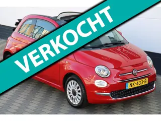 Fiat 500 C 0.9 TwinAir Turbo Lounge Navi Leder Airco NAP !!