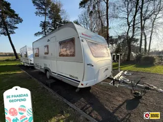 Dethleffs Camper 510 V +voortentreda +fietsenrek