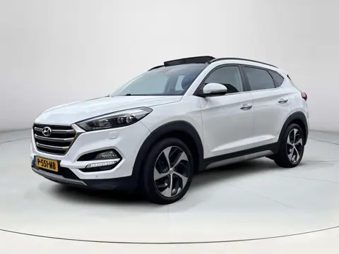 Hyundai Tucson 1.6 T-GDi Premium 4WD | 1.600kg trekgewicht! | Trekhaak | Stoel en stuurverwarming | 