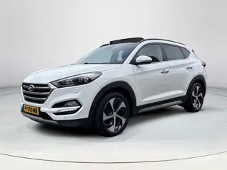 Hyundai Tucson 1.6 T-GDi Premium 4WD | 1.600kg trekgewicht! | Trekhaak | Stoel en stuurverwarming | 