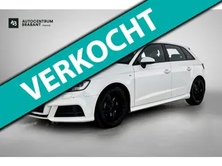 Audi A3 Sportback 1.5 TFSI CoD Sport S Line Edition(NL-auto, Goed onderH, NAvi, StoelV, Leder, Parke