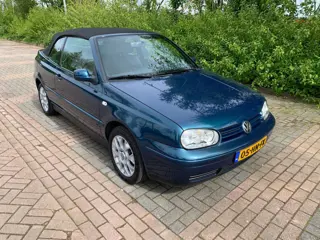 Volkswagen Golf Cabriolet 2.0 Highline ( Ned Auto-Alu-vlg-Led. bekl. -geen 2e zo mooi!)