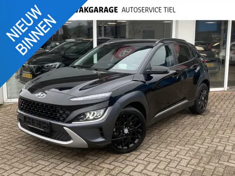 Hyundai Kona 1.6 GDI HEV Fashion edition Navigatie, HUD, parkeersensoren, achteruitrij camera, keyle