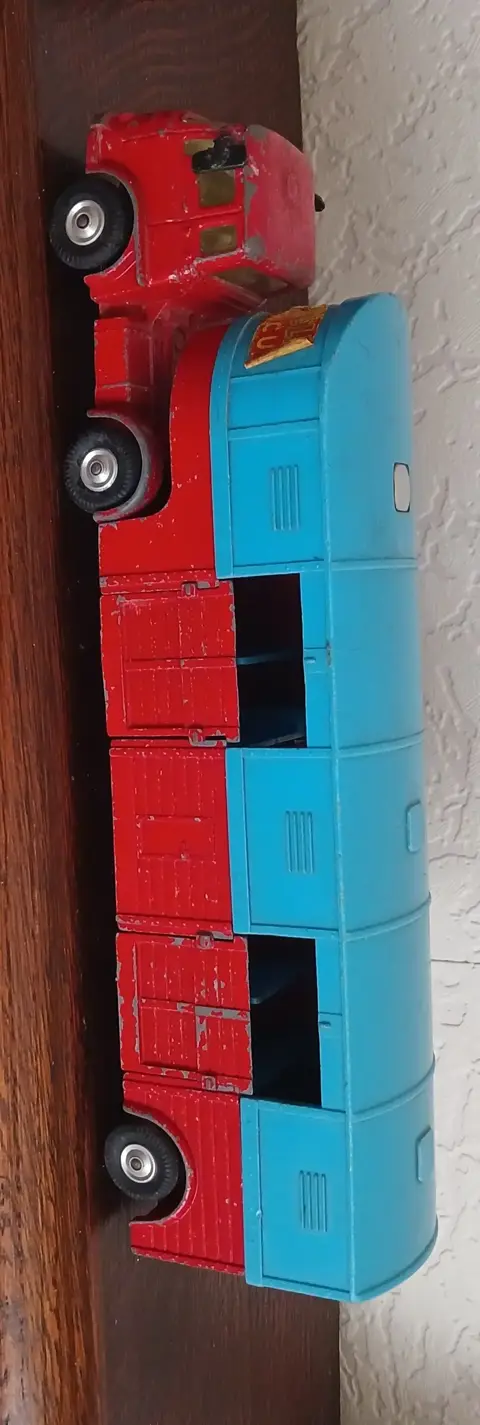 CORGI MAYOR TOYS Circus Bedford paarde transporter