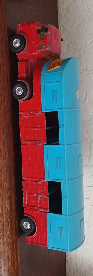 CORGI MAYOR TOYS Circus Bedford paarde transporter