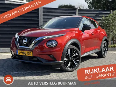 Nissan Juke N-Connecta 1.0 DIG-T 115PK Automaat Navigatie, Rondomzichtcamera, Keyless, Trekhaak, Par