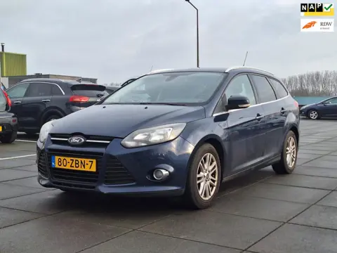 Ford Focus Wagon €4250,-1.0 EcoBoos Titanium Navi Trekhaak Climate Control E5