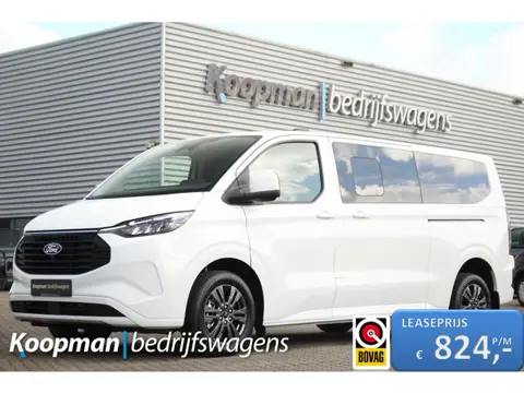 Ford Transit Custom 2.5 PHEV 233pk L2H1 Kombi Limited | 9-Persoons | Incl BPM | Stuur + Stoelverwarm