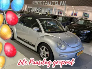 Volkswagen New Beetle Cabriolet 1.6 Highline OPKNAPPER Airco, Stuurbekrachtiging