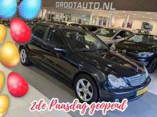 Mercedes-Benz C-Klasse Combi 180 Kompressor OPKNAPPER Airco, Trekhaak, Stuurbekrachtiging
