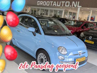 Fiat 500 1.0 TwinAir Lounge Panoramadak, Airco, Stuurbekrachtiging