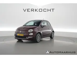 Fiat 500 1.2 Lounge Exclusive | Rijklaar! | Pano | 4-Cilinder | Cruise | Nav+Carplay | PDC | 16'' | 