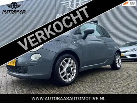 Fiat 500 1.2 Lounge **APK 09-2026** AIRCO+1/2 LEDER+SPORTSTOELEN+LICHTMETALEN VELGEN+ELEK.PACK+