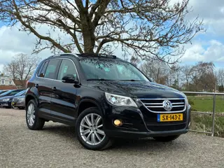 Volkswagen Tiguan 1.4 TSI Sport&Style 4Motion | Pano/schuif dak + Xenon + Navi + Clima + Cruise nu €
