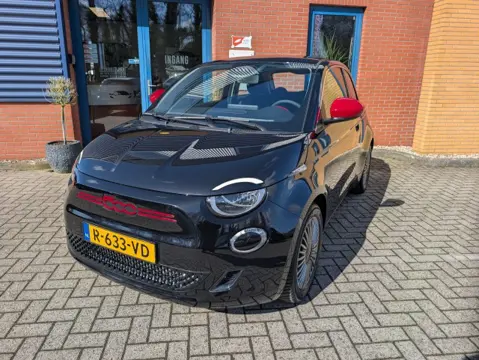 FIAT 500 RED 42 KWH, Stoelverw, Laneassist, Navi, Cruise