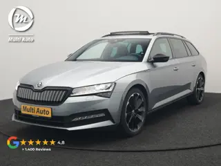 Škoda Superb Combi 1.4 TSI iV Sportline PHEV 218pk Dealer O.H | Panodak | Crystal LED | Camera | Alc