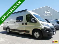 Clever 6.40 Mtr Buscamper, Extra lange Lengtebedden (208 Cm)