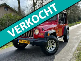 Jeep Wrangler 4.0i Hardtop + Softop + Bimitop + Extra velgen + Top staat!!!