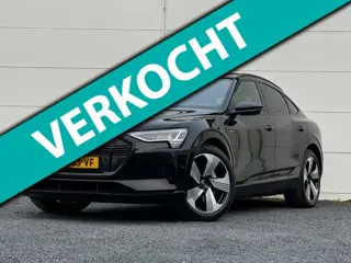 Audi E-tron Sportback 55 quattro Pano HUD 360 Cam Stoelventilatie Black optiek Trekhaak