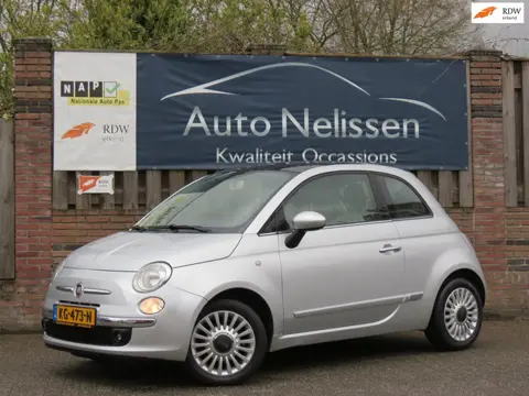 Fiat 500 1.2 Lounge | PANORAMADAK | AIRCO | APK T/M 30-4-2027 | LICHTMETALEN VELGEN |