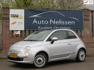 Fiat 500 1.2 Lounge | PANORAMADAK | AIRCO | APK T/M 30-4-2027 | LICHTMETALEN VELGEN |