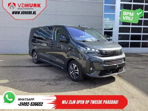Peugeot e-Traveller L3 75kWh 348 km WLTP LED/ Snellader/ Pano/ 8 pers/ Adapt.Cruise/ Leder/ 2x Elek.