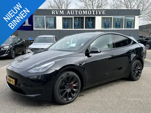 Tesla Model Y Long Range AWD 75 kWh SOH 88%|BTW|VAN €30.900,- NU VOOR SLECHTS €28.877,- Uw LENTEVOOR